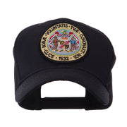 US Eastern State Seal Embroidered Patch Cap