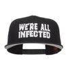 We Are All Infected Embroidered Cotton Snapback