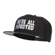 We Are All Infected Embroidered Cotton Snapback