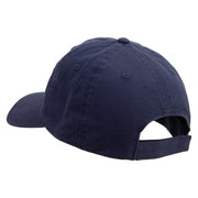 Sheriff Retired Embroidered Low Profile Dyed Cotton Twill Cap - Navy OSFM