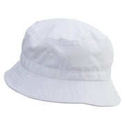 Jazz Musician Band Embroidered Bucket Hat - White OSFM