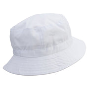 Jazz Musician Band Embroidered Bucket Hat - White OSFM