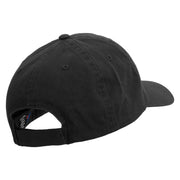 Sheriff Retired Embroidered Low Profile Dyed Cotton Twill Cap - Black OSFM