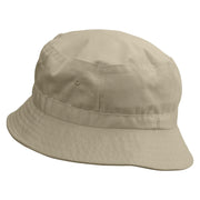 Jazz Musician Band Embroidered Bucket Hat - Natural OSFM