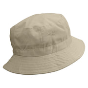 Jazz Musician Band Embroidered Bucket Hat - Natural OSFM