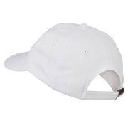 Bass Fishing Embroidered Washed Cap