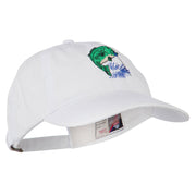 Bass Fishing Embroidered Washed Cap