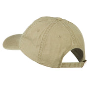 Bass Fishing Embroidered Washed Cap