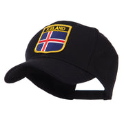 Europe Flag Shield Patch Cap