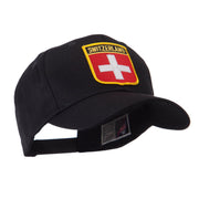 Europe Flag Shield Patch Cap