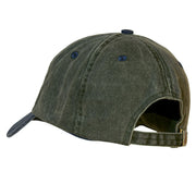 Eight Days of Hanukkah Embroidered Pigment Dyed Washed Cap