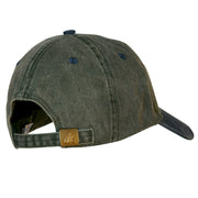 Eight Days of Hanukkah Embroidered Pigment Dyed Washed Cap