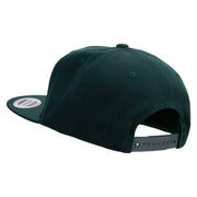 Casino Poker Card Embroidered Wool Blend Prostyle Snapback - Spruce OSFM