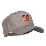 Memorial Day Eagle USA Patched Cap