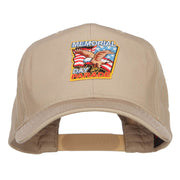 Memorial Day Eagle USA Patched Cap