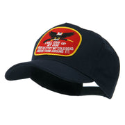 Eagle Military Large Embroidered Patch Cap