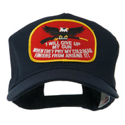 Eagle Military Large Embroidered Patch Cap