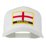 England Flag Patched Mesh Cap