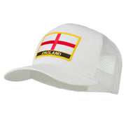 England Flag Patched Mesh Cap