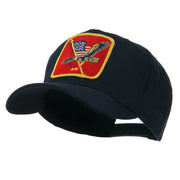 Eagle Military Large Embroidered Patch Cap