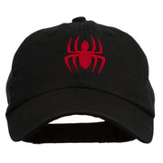 Halloween Spider Embroidered Pet Spun Washed Cap