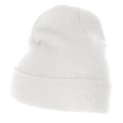 Keep Shining Embroidered Long Knitted Beanie