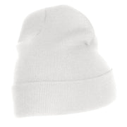 Keep Shining Embroidered Long Knitted Beanie