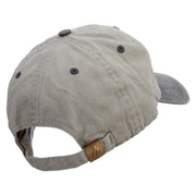 Argentina Map with Flag Logo Embroidered Pigment Dyed Wash Cap