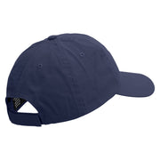 Do What You Like Embroidered Low Profile Dyed Cotton Twill Cap - Navy OSFM