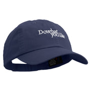 Do What You Like Embroidered Low Profile Dyed Cotton Twill Cap - Navy OSFM