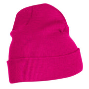 Keep Shining Embroidered Long Knitted Beanie