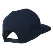 Old English H Embroidered Flat Bill Cap