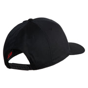2nd Infantry Division Second to None Patched Solid Cotton Twill Pro Style Cap - Black OSFM