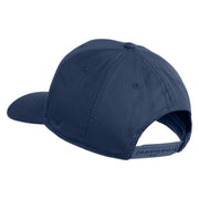 2nd Infantry Division Second to None Patched Solid Cotton Twill Pro Style Cap - Navy OSFM