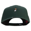 Pelican Logo Embroidered Solid Cotton Twill Prostyle Cap - Dk-Green OSFM