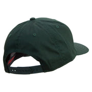 Pelican Logo Embroidered Solid Cotton Twill Prostyle Cap - Dk-Green OSFM