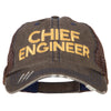 Chief Engineer Embroidered Low Profile Cotton Mesh Cap