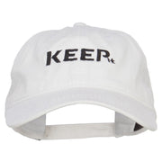 Keep It Embroidered Washed Cap