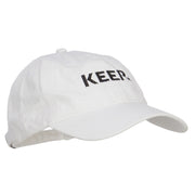 Keep It Embroidered Washed Cap