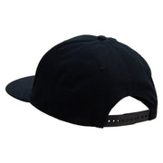 Active Battle Dance Embroidered Brushed Cotton Twill High Profile Extra Size Cap - Black OSFM