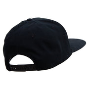 Active Battle Dance Embroidered Brushed Cotton Twill High Profile Extra Size Cap - Black OSFM