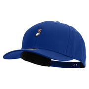 Pelican Logo Embroidered Solid Cotton Twill Prostyle Cap - Royal OSFM