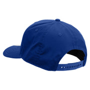 Pelican Logo Embroidered Solid Cotton Twill Prostyle Cap - Royal OSFM