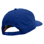 Pelican Logo Embroidered Solid Cotton Twill Prostyle Cap - Royal OSFM