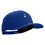 Pelican Logo Embroidered Solid Cotton Twill Prostyle Cap - Royal OSFM