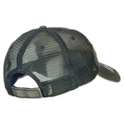 Chief Engineer Embroidered Low Profile Cotton Mesh Cap