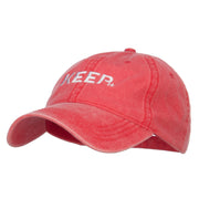 Keep It Embroidered Washed Cap