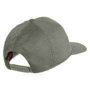 U.S. Army Combat Action Patched Solid Cotton Twill Pro Style Cap - Grey OSFM
