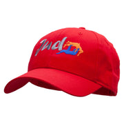 Judo Action Embroidered Low Profile Cap