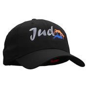 Judo Action Embroidered Low Profile Cap